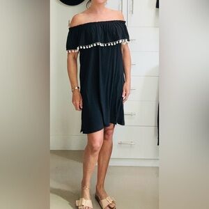 Boho off the shoulder dress